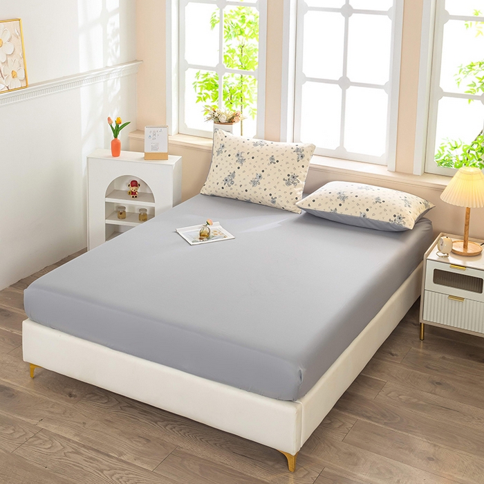 91家纺网 家纺一手货源 找家纺 梓依家纺 2025新款水洗棉印花四件套单被套床上用品 玫瑰蝶影