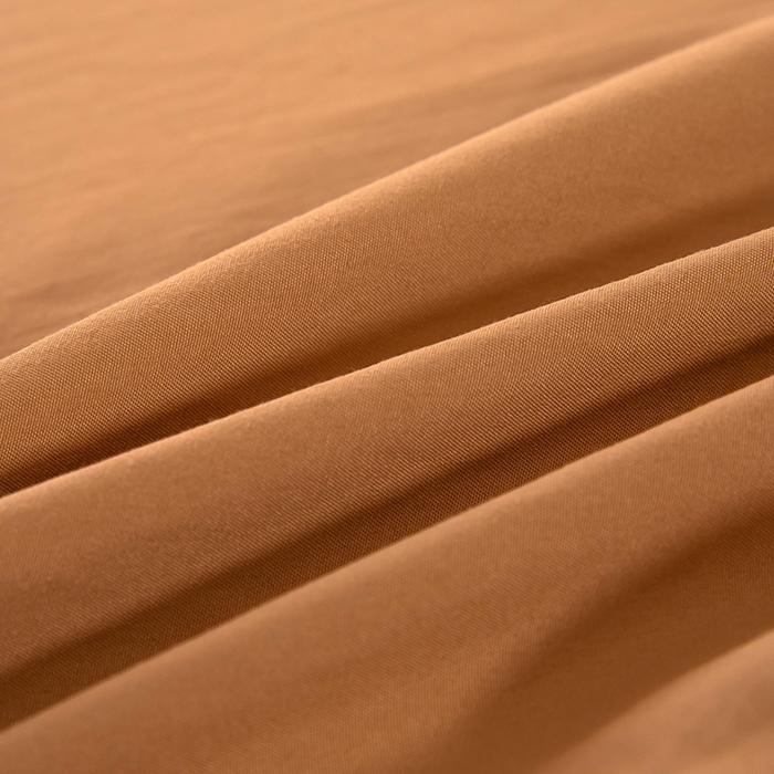 91家纺网 家纺一手货源 找家纺 梓依家纺 2025新款水洗棉印花四件套单被套床上用品 浅桃橘影