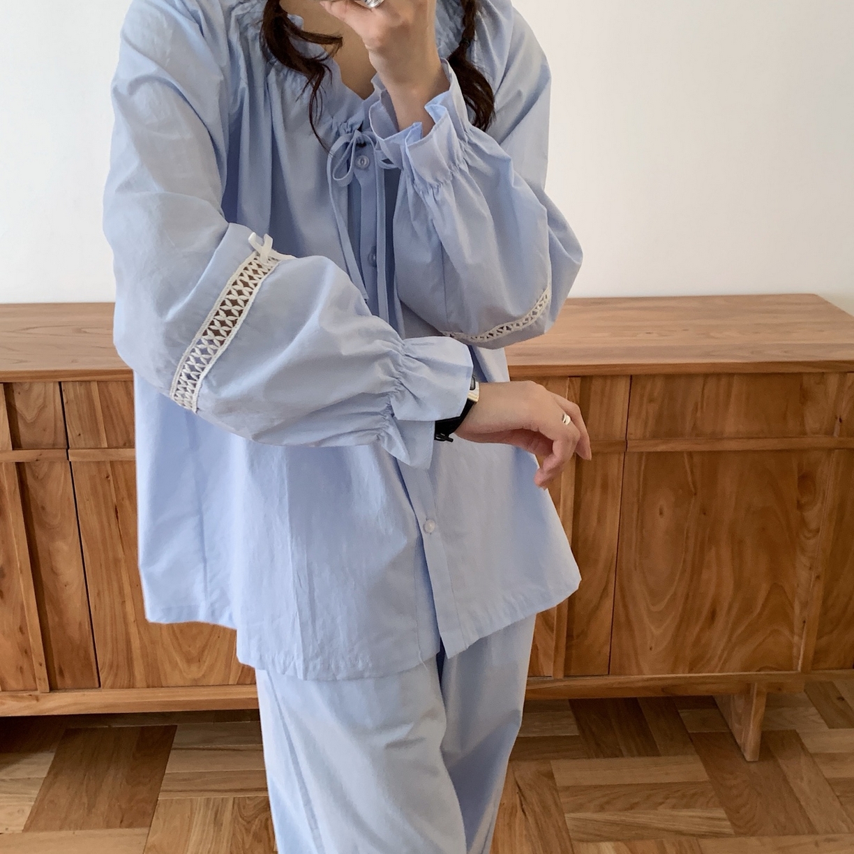 91家纺网 家纺一手货源 找家纺 （总）妍景家居生活馆 2025新款简约抽绳款套装