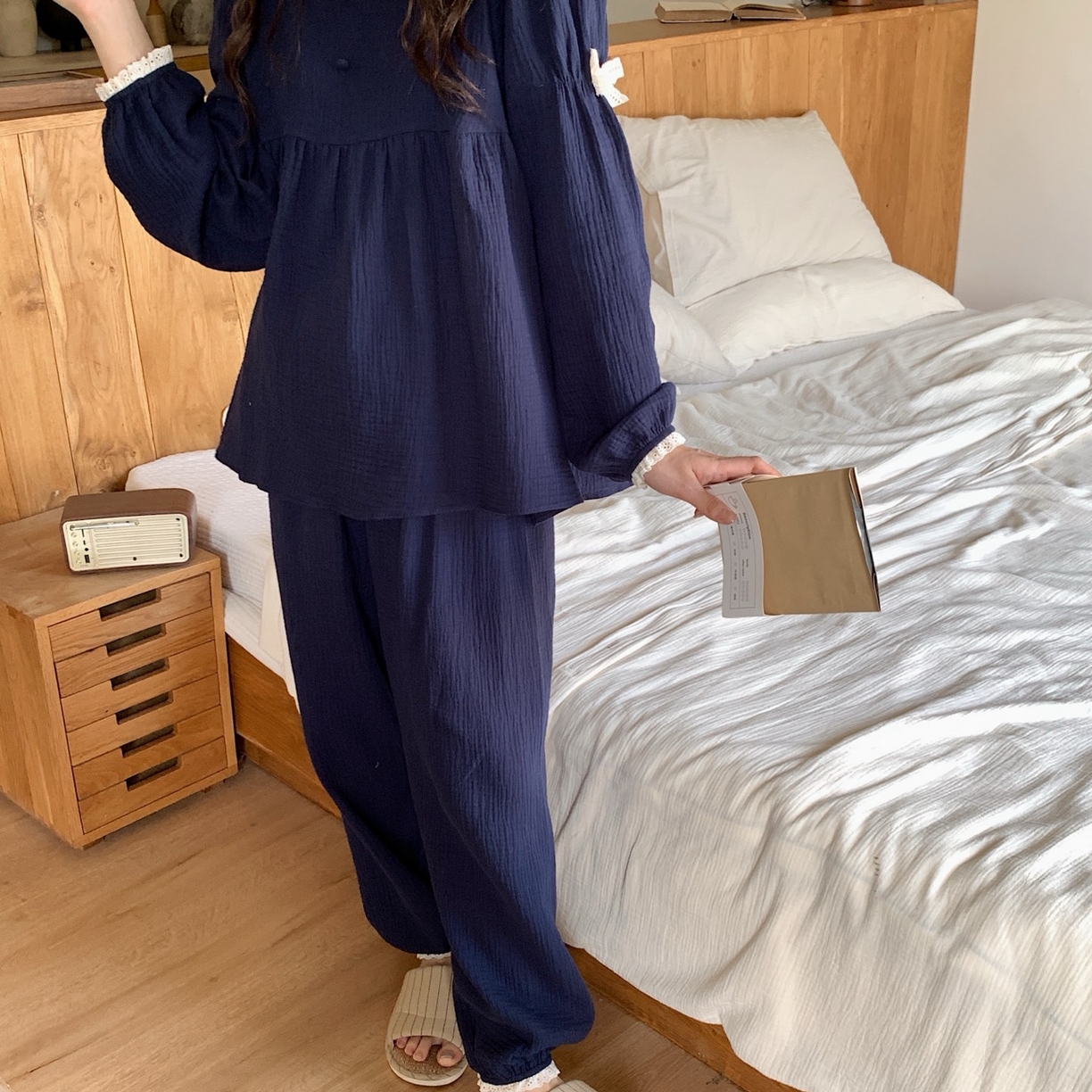 91家纺网 家纺一手货源 找家纺 （总）妍景家居生活馆 2025新款公主风蝴蝶结套装