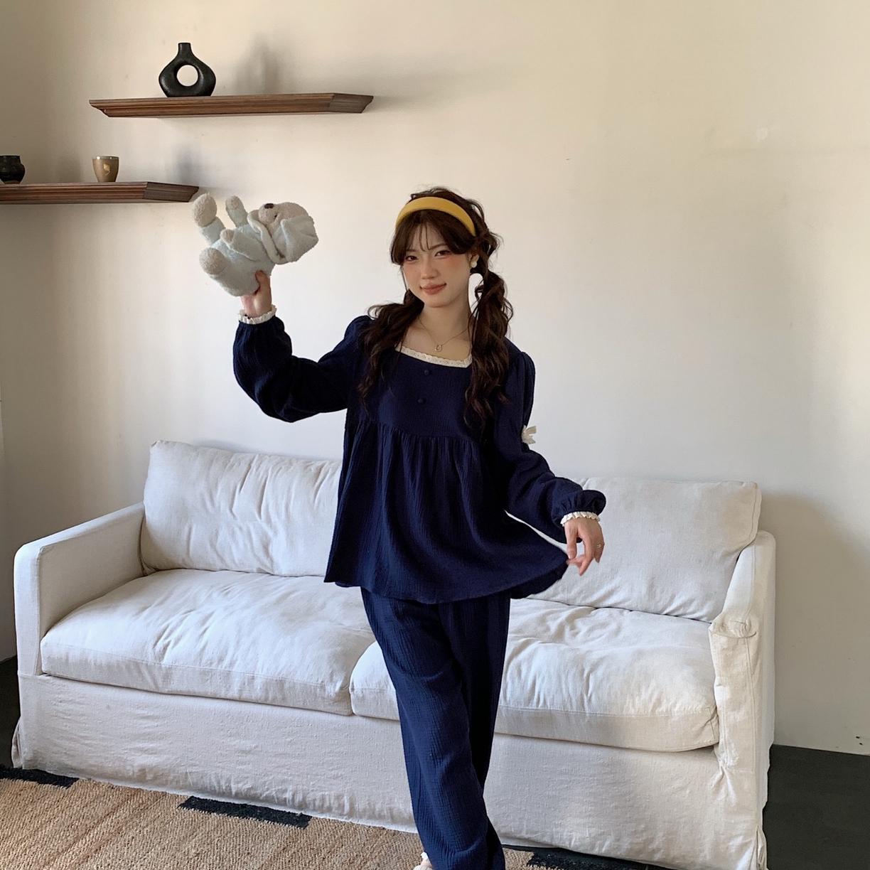 91家纺网 家纺一手货源 找家纺 （总）妍景家居生活馆 2025新款公主风蝴蝶结套装