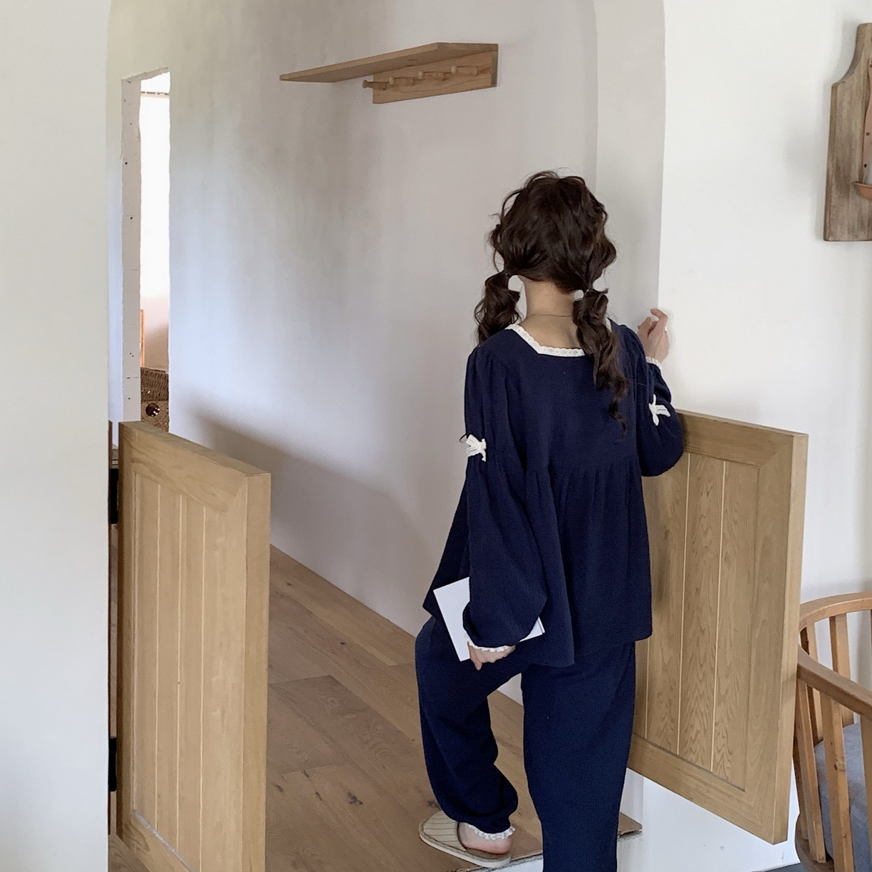 91家纺网 家纺一手货源 找家纺 （总）妍景家居生活馆 2025新款公主风蝴蝶结套装