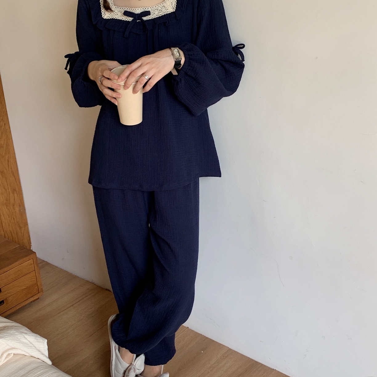 91家纺网 家纺一手货源 找家纺 （总）妍景家居生活馆 2025新款韩系-25155公主宫廷风套装