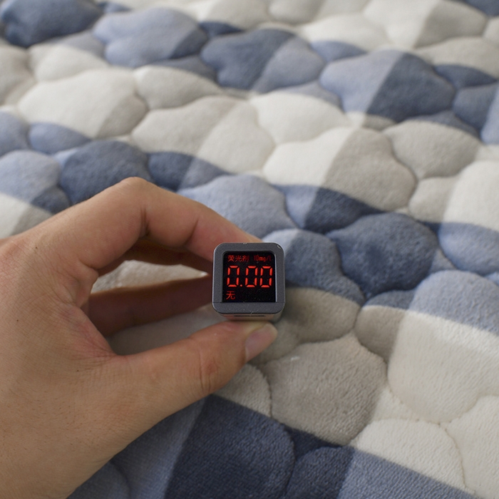 91家纺网 家纺一手货源 找家纺 索弗莱家纺 2025新款全消光牛奶绒学生床垫可水洗机洗床护垫床褥子 灰白格