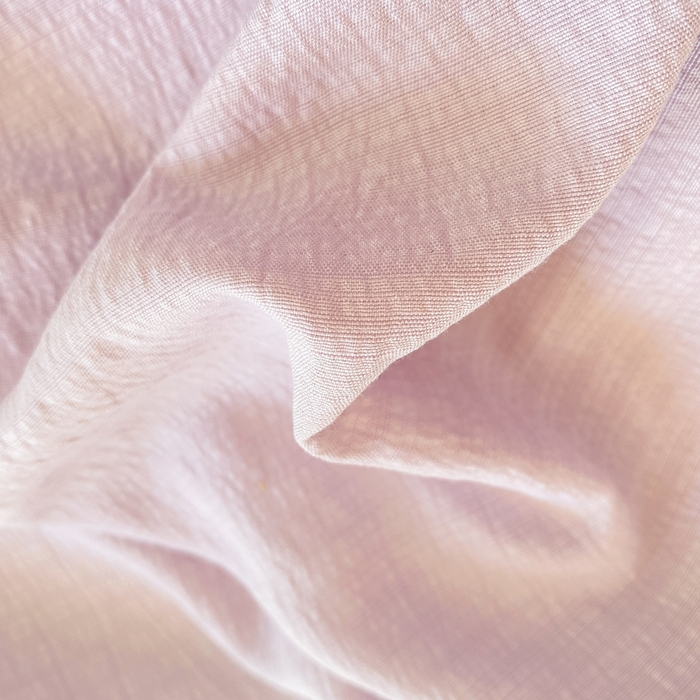 91家纺网 家纺一手货源 找家纺 朵朵家纺 2025新款云感提花双层纱纯色单床单被单（可定做尺寸） 香芋紫