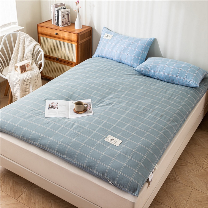 91家纺网 家纺一手货源 找家纺 悠米悠家 2025新款新疆长绒棉可拆洗棉花夹棉床褥垫成人款 宾利兰格