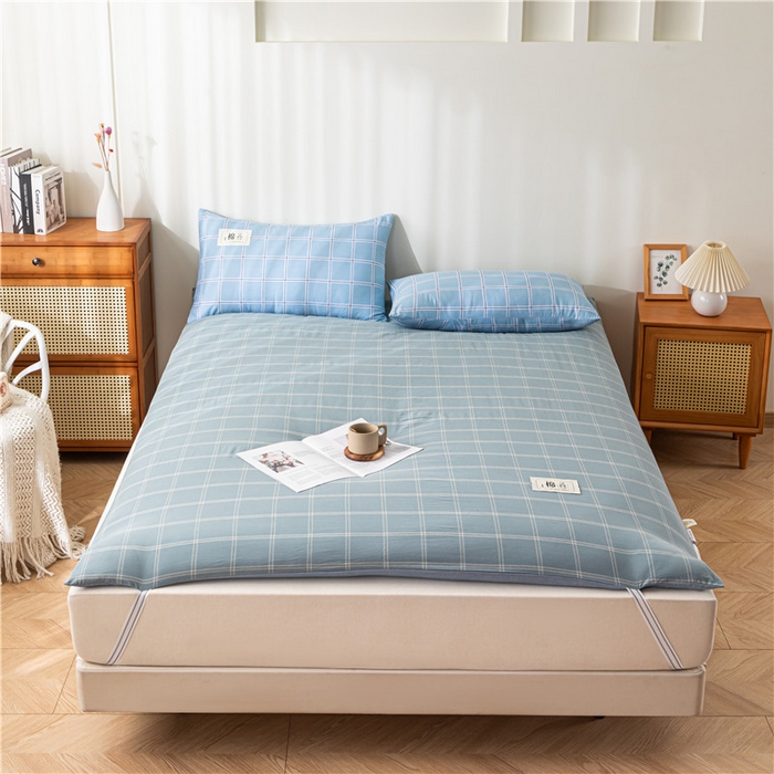 91家纺网 家纺一手货源 找家纺 悠米悠家 2025新款新疆长绒棉可拆洗棉花夹棉床褥垫成人款 宾利兰格