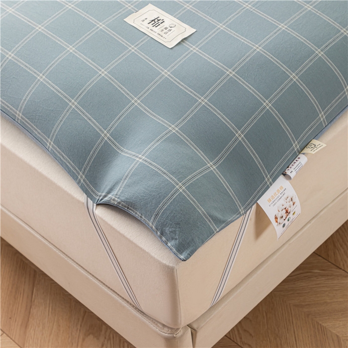 91家纺网 家纺一手货源 找家纺 悠米悠家 2025新款新疆长绒棉可拆洗棉花夹棉床褥垫成人款 宾利兰格