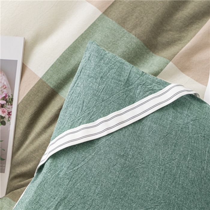 91家纺网 家纺一手货源 找家纺 悠米悠家 2025新款新疆长绒棉可拆洗棉花夹棉床褥垫成人款 极简绿格