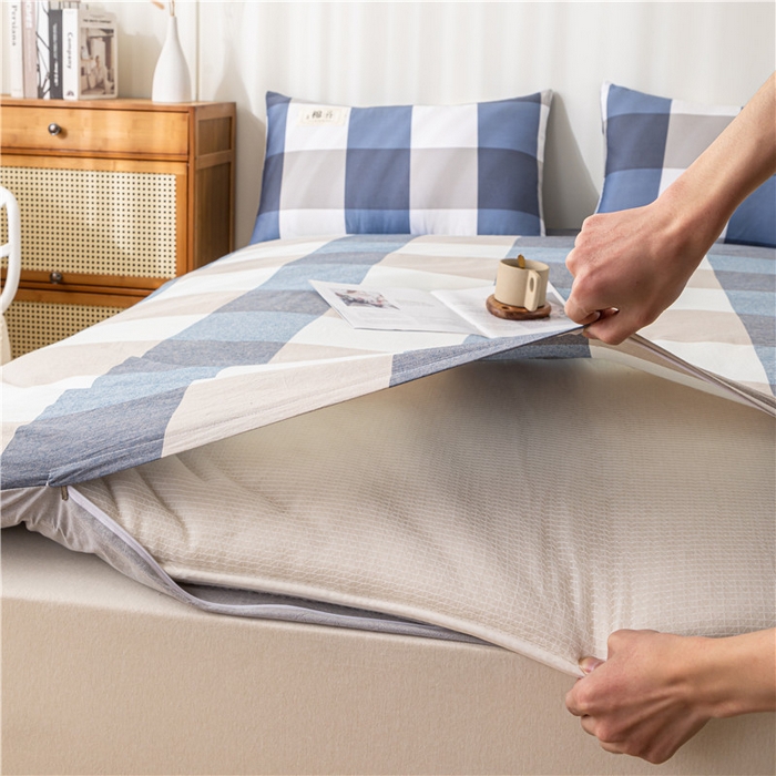 91家纺网 家纺一手货源 找家纺 悠米悠家 2025新款新疆长绒棉可拆洗棉花夹棉床褥垫成人款 简兮格