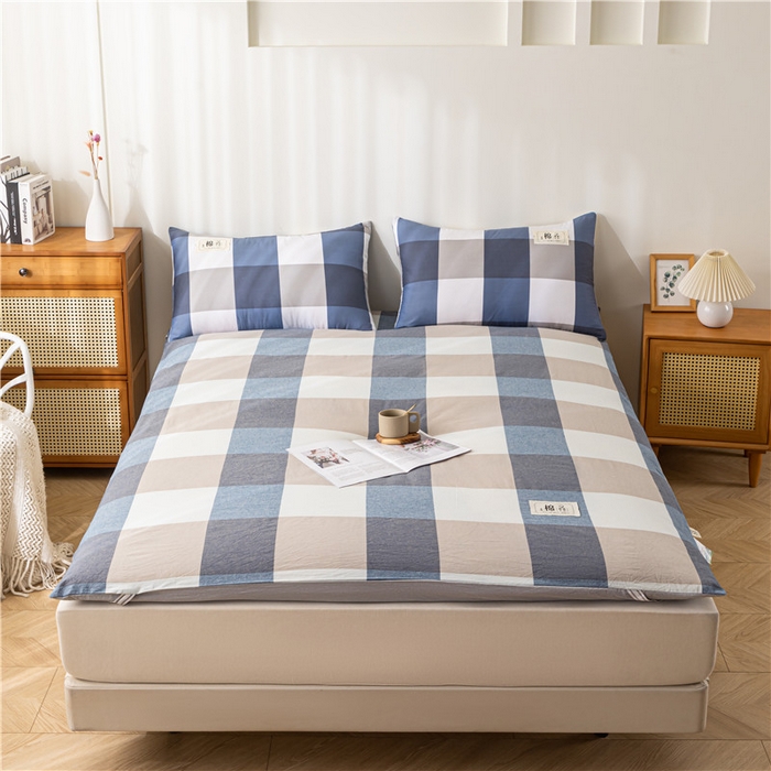 91家纺网 家纺一手货源 找家纺 悠米悠家 2025新款新疆长绒棉可拆洗棉花夹棉床褥垫成人款 简兮格