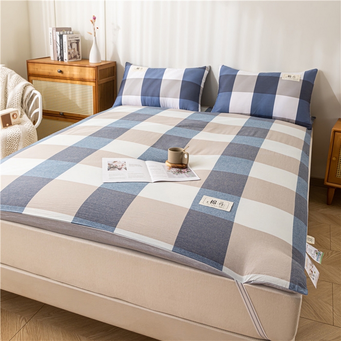 91家纺网 家纺一手货源 找家纺 悠米悠家 2025新款新疆长绒棉可拆洗棉花夹棉床褥垫成人款 简兮格