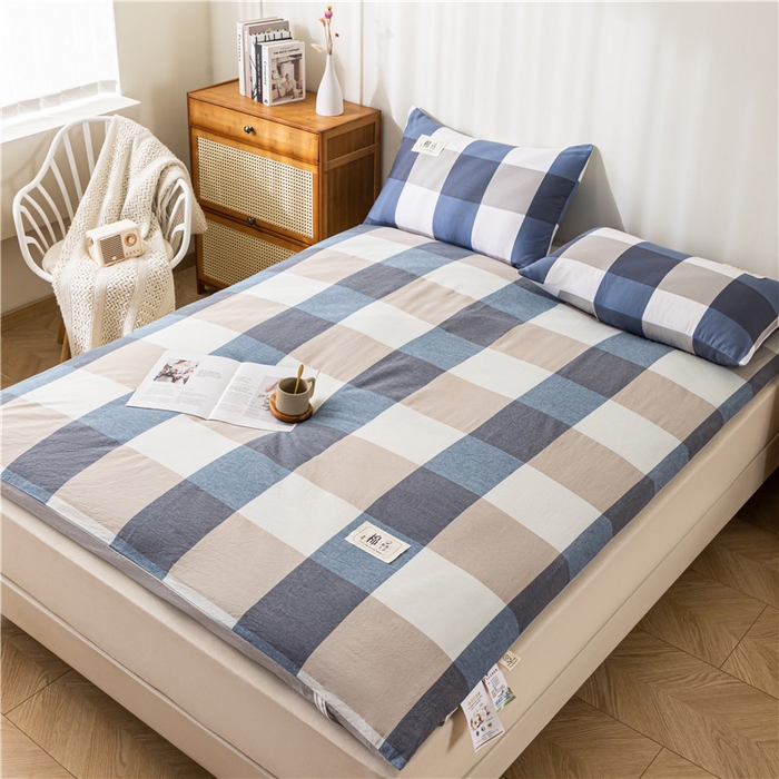 91家纺网 家纺一手货源 找家纺 悠米悠家 2025新款新疆长绒棉可拆洗棉花夹棉床褥垫成人款 简兮格