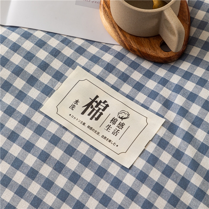 91家纺网 家纺一手货源 找家纺 悠米悠家 2025新款新疆长绒棉可拆洗棉花夹棉床褥垫成人款 蓝小格