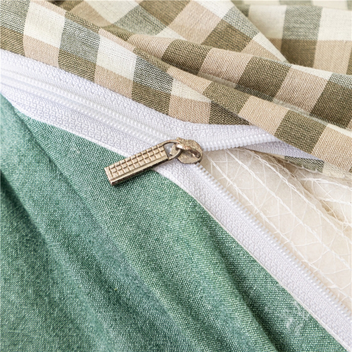 91家纺网 家纺一手货源 找家纺 悠米悠家 2025新款新疆长绒棉可拆洗棉花夹棉床褥垫成人款 墨绿小格