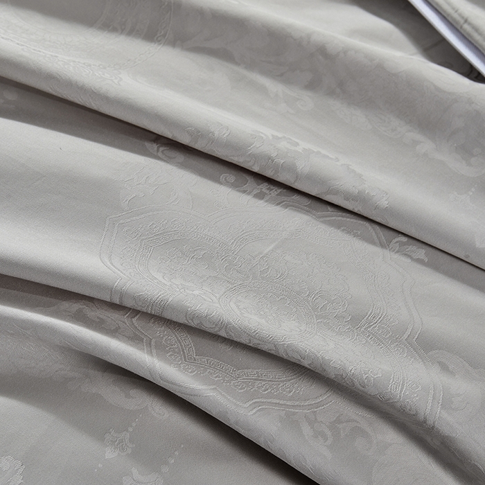 91家纺网 家纺一手货源 找家纺 群鹿蚕丝羽绒馆 【榨蚕丝填充包过质检】2025新款拉链升级款蚕丝二合一加厚子母被被子被芯 灰