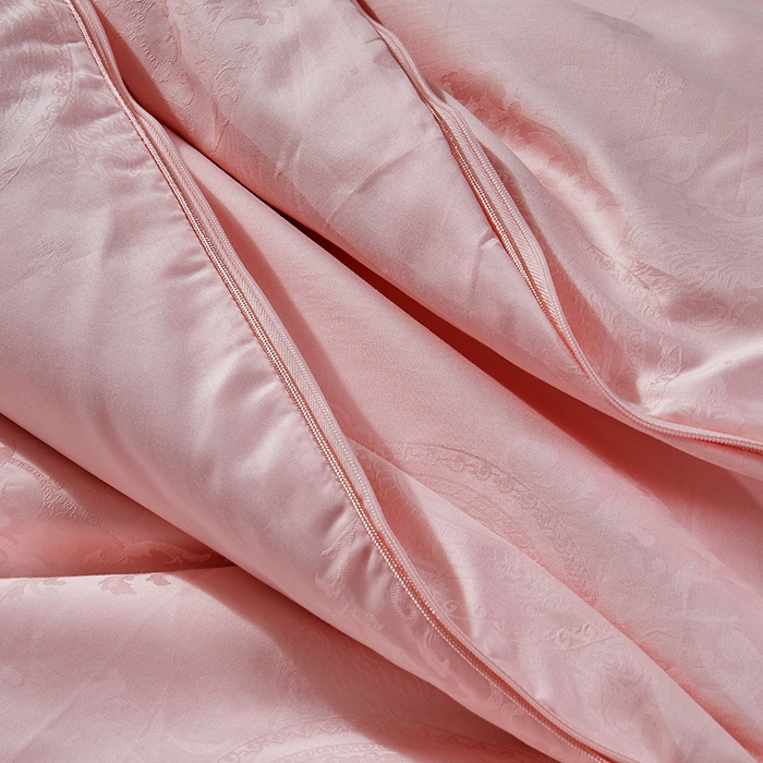 91家纺网 家纺一手货源 找家纺 群鹿蚕丝羽绒馆 【榨蚕丝填充包过质检】2025新款拉链升级款蚕丝二合一加厚子母被被子被芯 玉