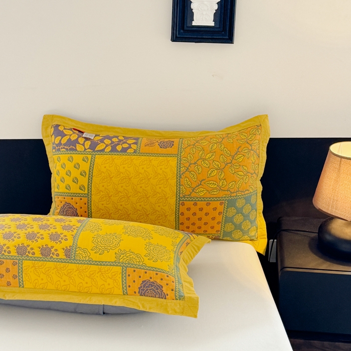 91家纺网 家纺一手货源 找家纺 七七家纺 2025新款新疆长绒棉盖毯 黄叶繁花