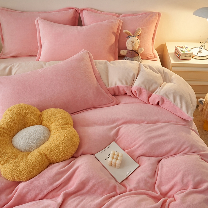 91家纺网 家纺一手货源 找家纺 （总）简爱 2025新款法莱绒羊羔绒多功能被套毯