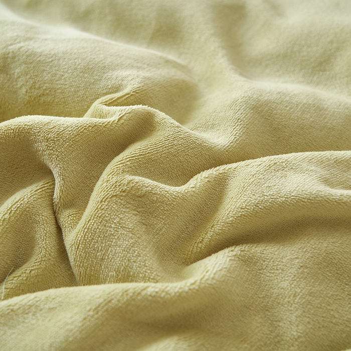 91家纺网 家纺一手货源 找家纺 2025新款多巴胺小红书纯色牛奶绒四件套牛奶绒被套跨境定制-风格二 橄榄绿灰