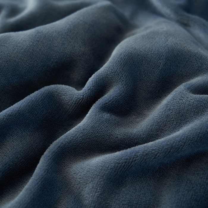 91家纺网 家纺一手货源 找家纺 2025新款多巴胺小红书纯色牛奶绒四件套牛奶绒被套跨境定制-风格二 宾利蓝