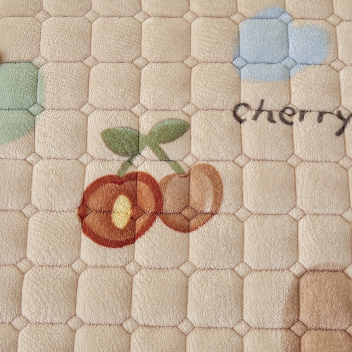 91家纺网 家纺一手货源 找家纺 （总）卡伦家纺 2025新款A类牛奶绒夹棉加厚床垫单人双人床垫保护垫