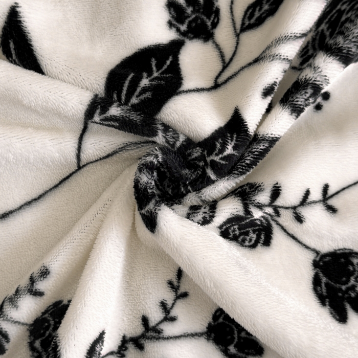 91家纺网 家纺一手货源 找家纺 诺梵2025新款牛8斤奶绒印花包边四件套花野