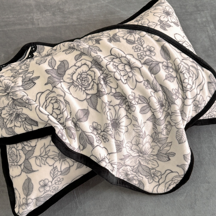 91家纺网 家纺一手货源 找家纺 诺梵2025新款牛8斤奶绒印花包边四件套锦绣