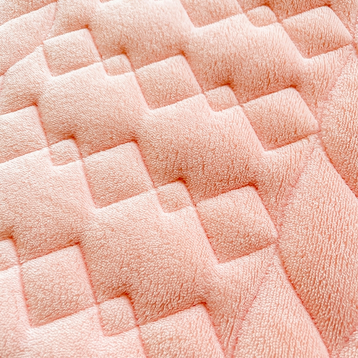 91家纺网 家纺一手货源 找家纺 眠势力 2025新款牛奶绒床笠夹棉加厚保暖床垫保护套韩版床裙床笠二合一毛球球带裙边款 奶油粉-毛球款