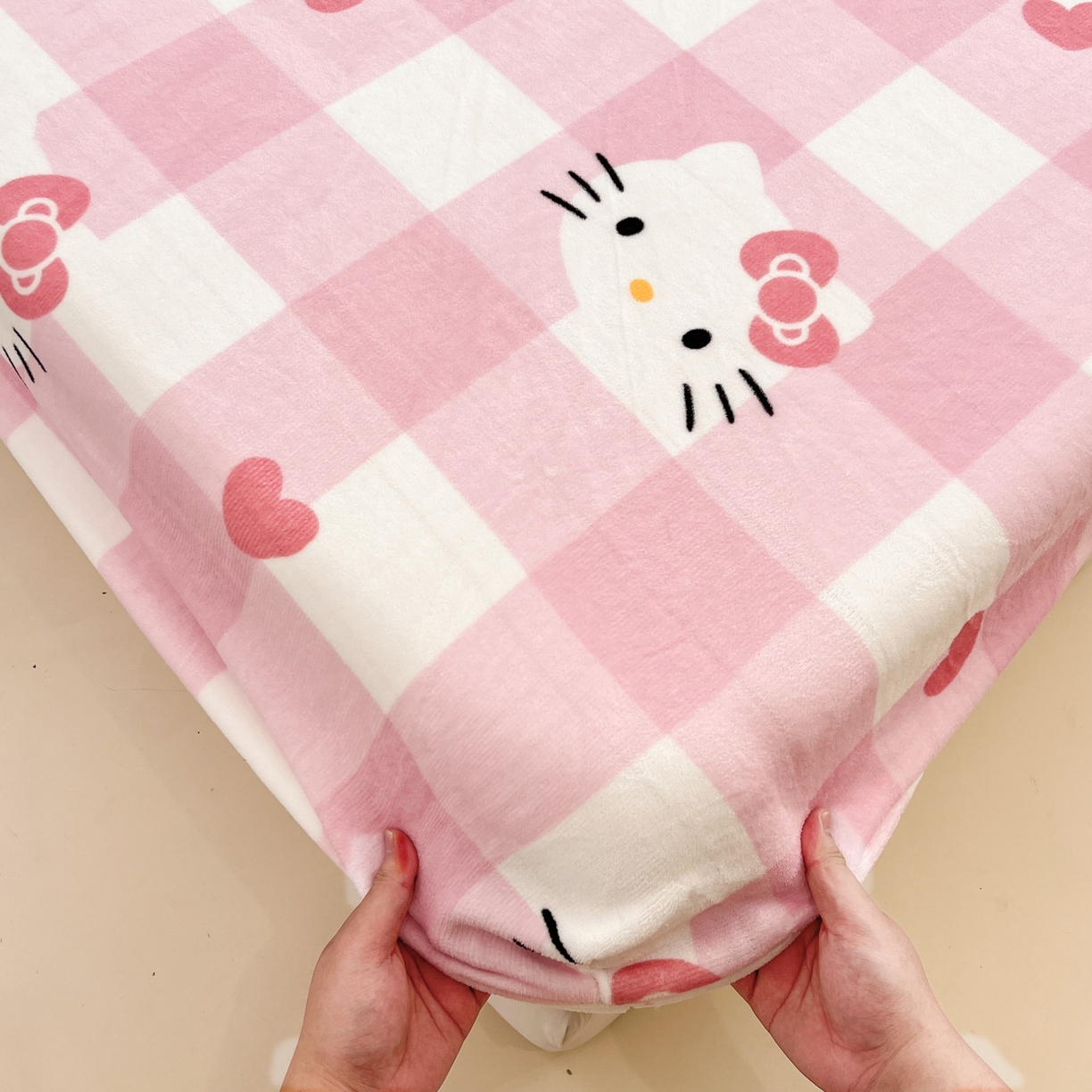 91家纺网 家纺一手货源 找家纺 （总）金爱家 2025新款三丽鸥牛奶绒床笠单床笠床笠单件