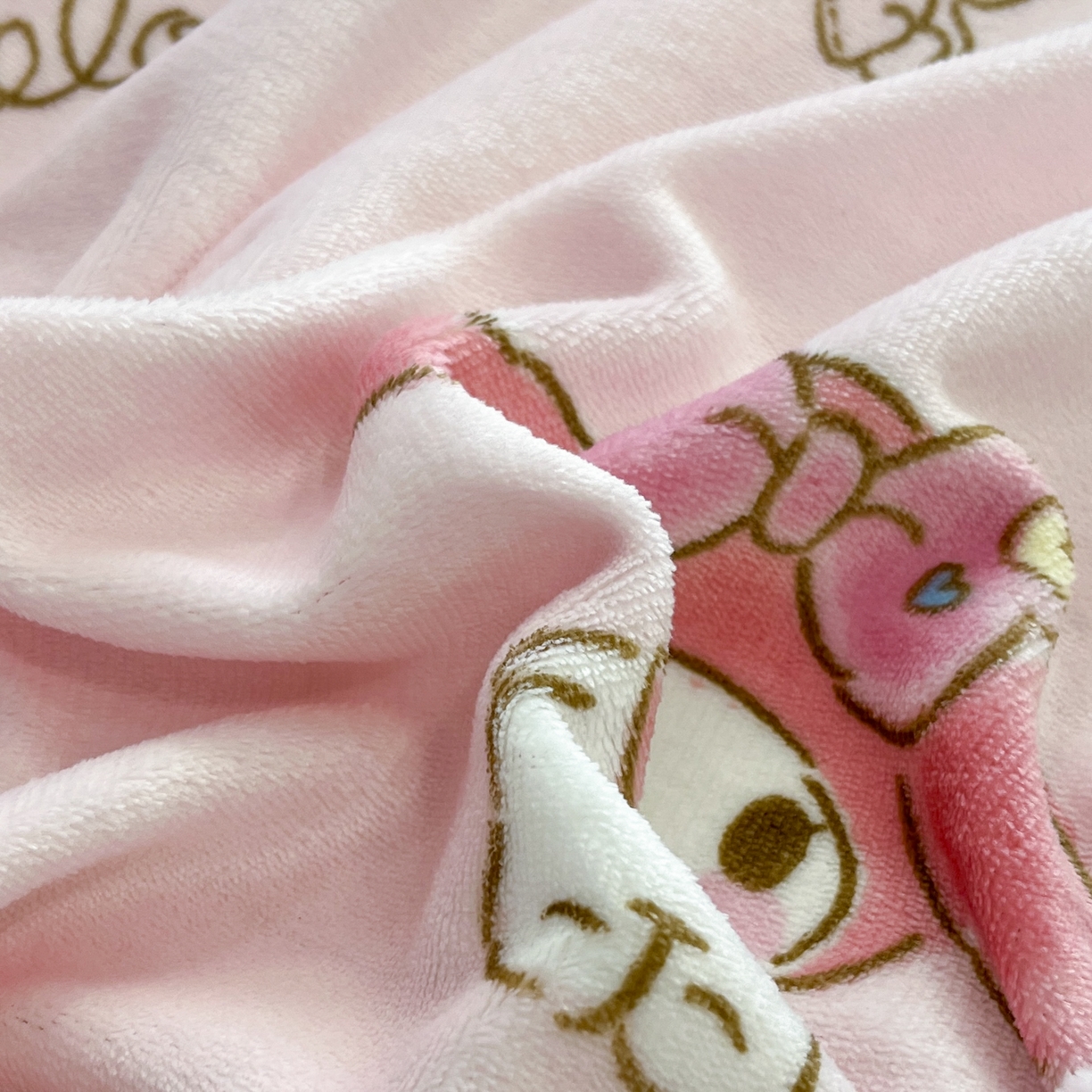 91家纺网 家纺一手货源 找家纺 金爱家 2025新款三丽鸥牛奶绒床笠单床笠床笠单件 绒单品-萌萌美乐蒂