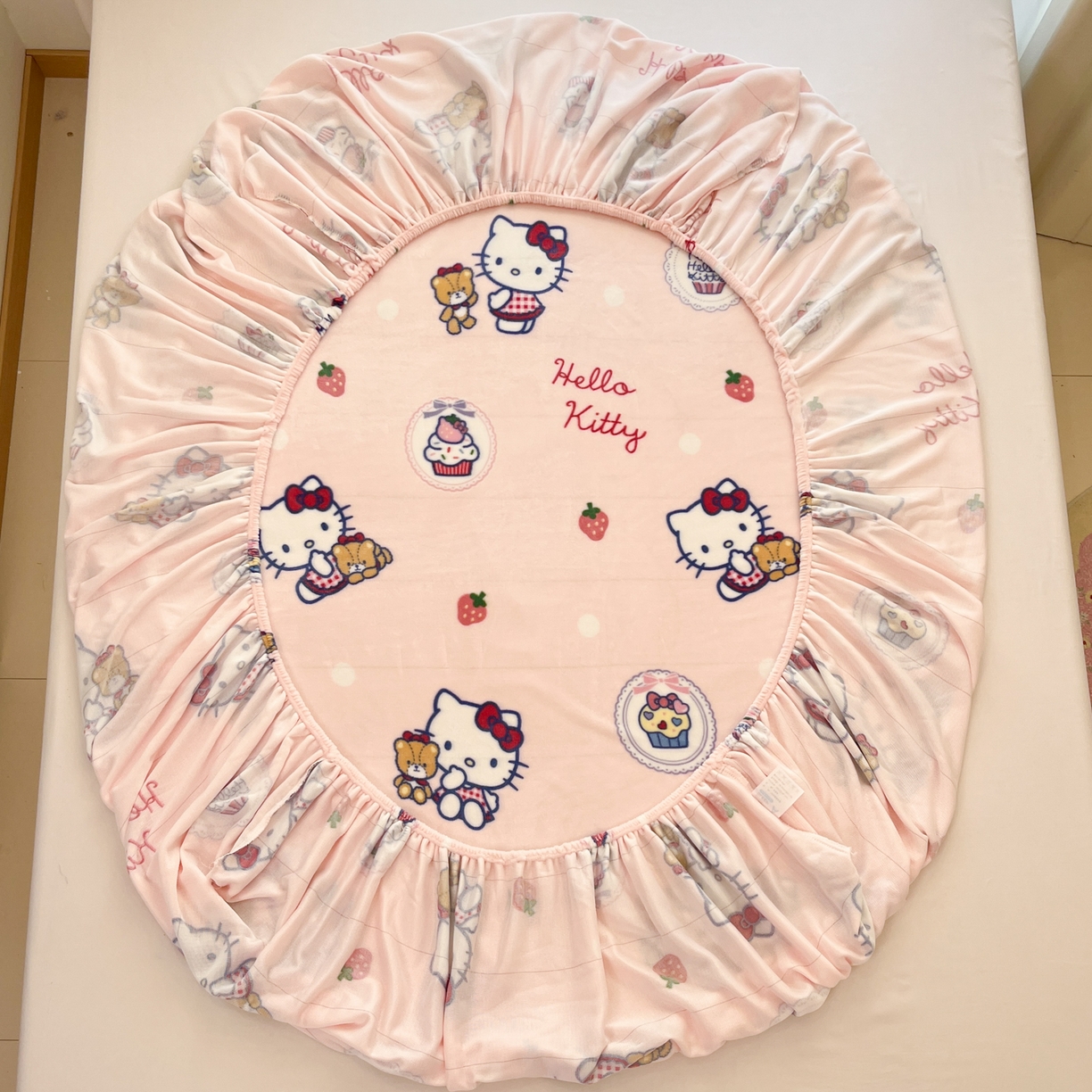 91家纺网 家纺一手货源 找家纺 金爱家 2025新款三丽鸥牛奶绒床笠单床笠床笠单件 绒单品-甜美kt