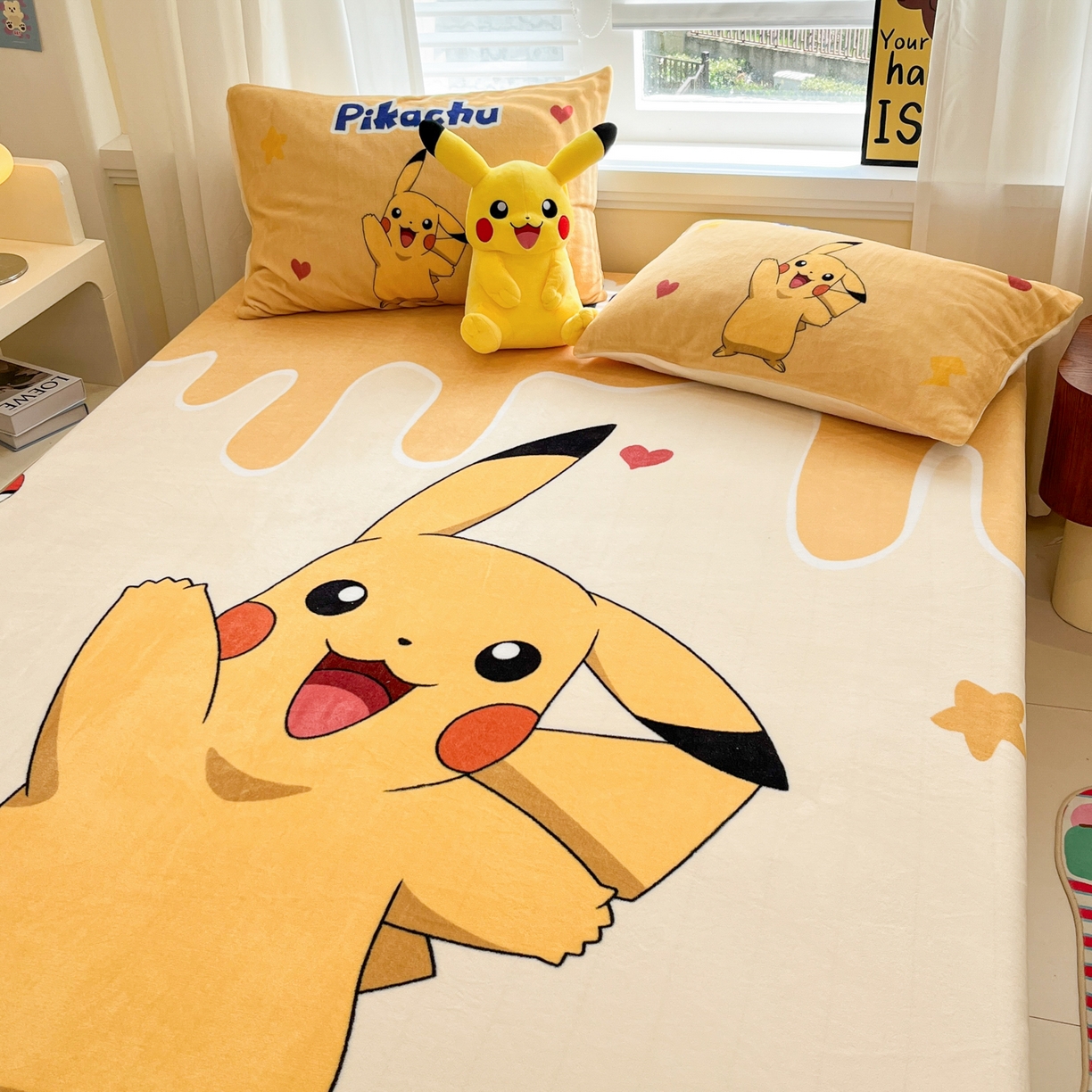 91家纺网 家纺一手货源 找家纺 （总）金爱家 2025新款牛奶绒保暖床笠床笠单件单床笠