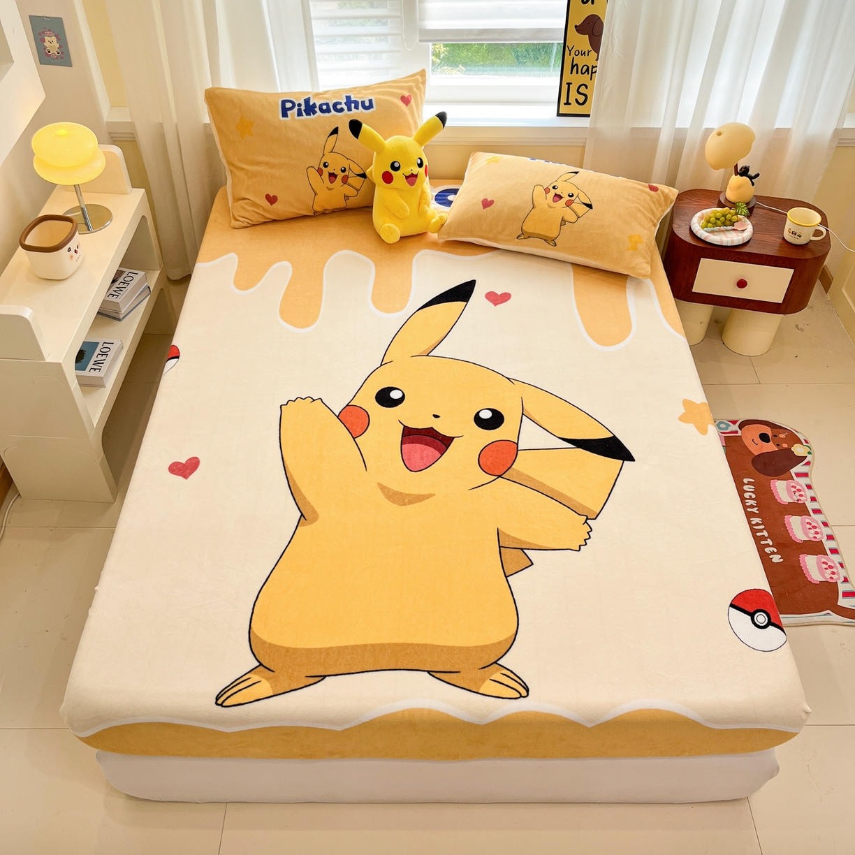 91家纺网 家纺一手货源 找家纺 （总）金爱家 2025新款牛奶绒保暖床笠床笠单件单床笠