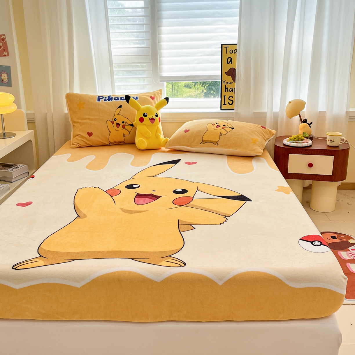 91家纺网 家纺一手货源 找家纺 （总）金爱家 2025新款牛奶绒保暖床笠床笠单件单床笠