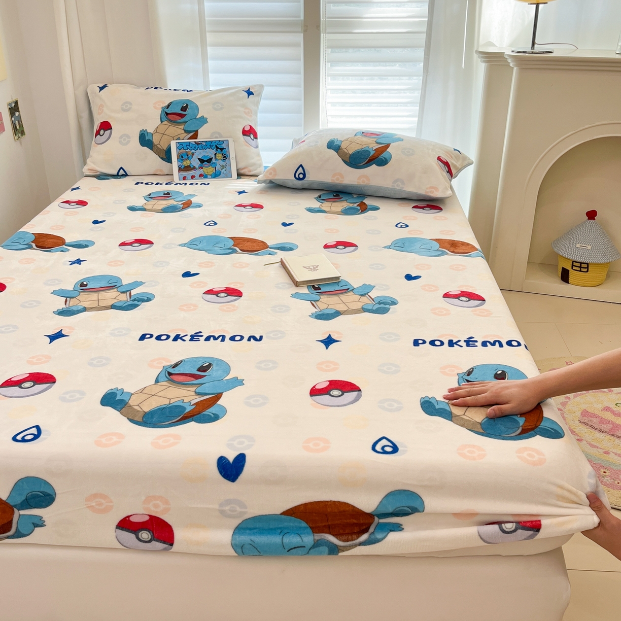 91家纺网 家纺一手货源 找家纺 （总）金爱家 2025新款牛奶绒保暖床笠床笠单件单床笠