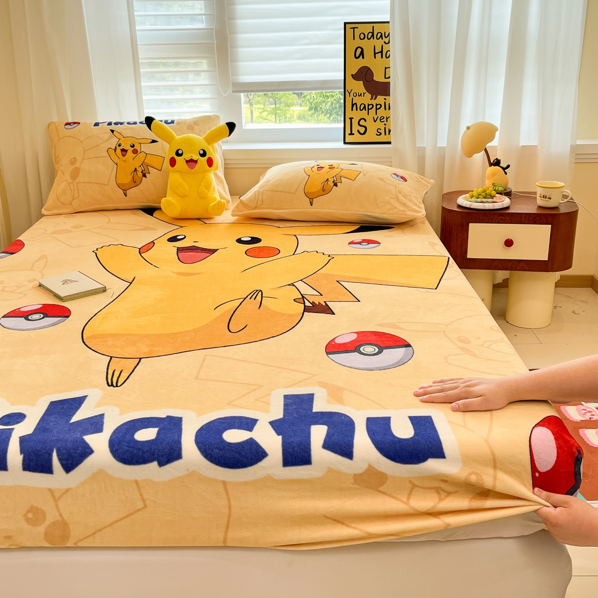 91家纺网 家纺一手货源 找家纺 （总）金爱家 2025新款牛奶绒保暖床笠床笠单件单床笠