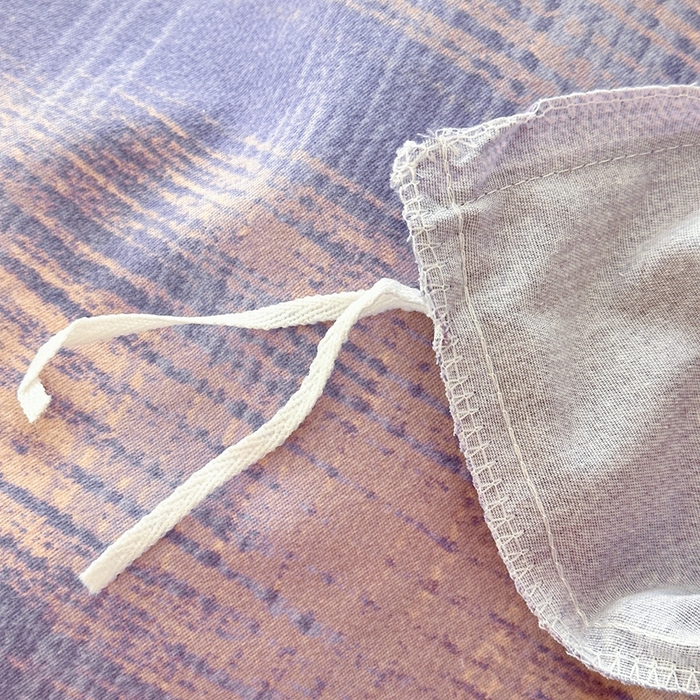 91家纺网 家纺一手货源 找家纺 简约家纺 2025新款全棉磨毛印花单品床单 维也纳-紫