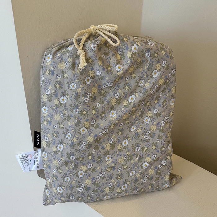 91家纺网 家纺一手货源 找家纺 （总）竹合家纺 2025新款爆款韩国小布袋古法水洗云感四件套