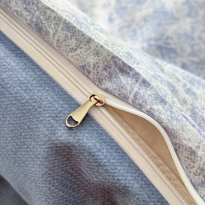 91家纺网 家纺一手货源 找家纺 简约家纺 2025新款全棉磨毛印花单品床单 月影灰