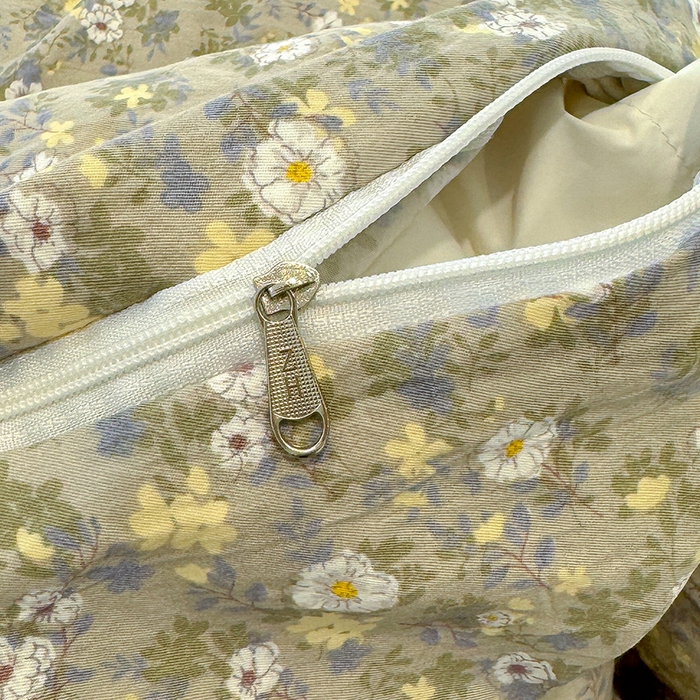 91家纺网 家纺一手货源 找家纺 竹合家纺 2025新款爆款韩国小布袋古法水洗云感四件套艾薇