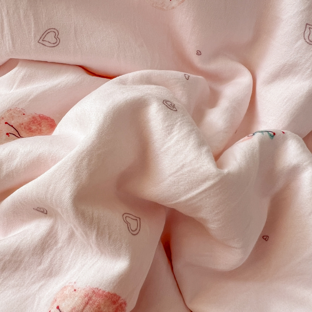 91家纺网 家纺一手货源 找家纺 （总）亨通家纺 2025新款爆款韩国小布袋古法水洗棉云感棉四件套【提供买家秀】