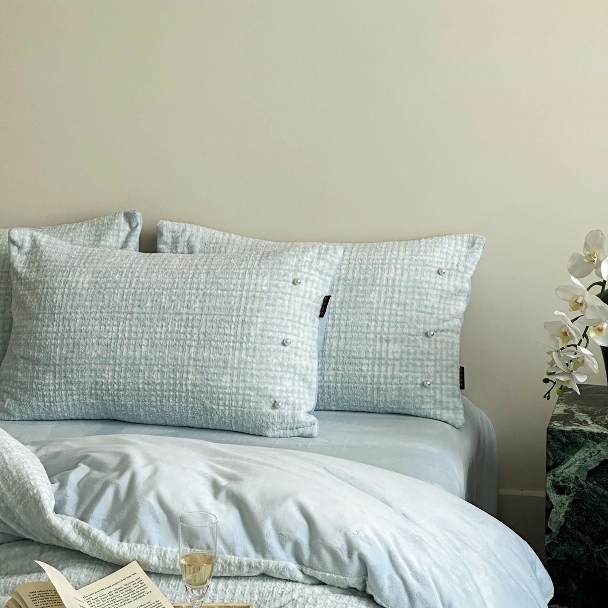 91家纺网 家纺一手货源 找家纺 （总）栩裕纺织 2025新款秋冬简约保暖四件套-风铃子