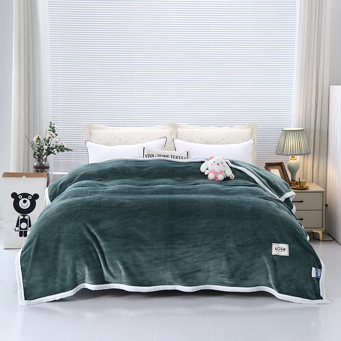 91家纺网 家纺一手货源 找家纺 （总）伊凡毯业 2025新款260克云貂绒毛毯盖毯子直播爆款跑量毛毯