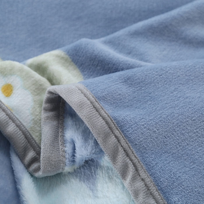 91家纺网 家纺一手货源 找家纺 伊凡毯业 2025新款260克云貂绒毛毯盖毯子直播爆款跑量毛毯 花晨月夕