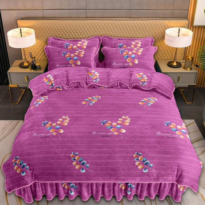 91家纺网 家纺一手货源 找家纺 眠多宝 2025新款定做特厚牛奶绒单被套可定制尺寸法莱绒水晶绒金貂绒被罩单被套 被套单件 红颜