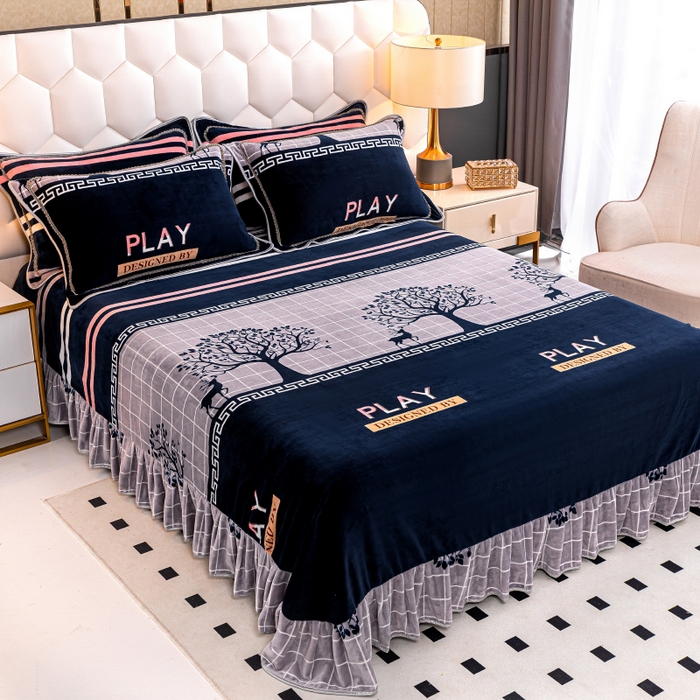 91家纺网 家纺一手货源 找家纺 眠多宝 2025新款定做特厚牛奶绒单被套可定制尺寸法莱绒水晶绒金貂绒被罩单被套 被套单件 极简主义