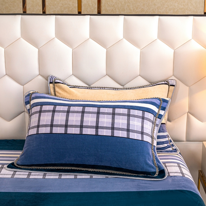 91家纺网 家纺一手货源 找家纺 眠多宝 2025新款定做特厚牛奶绒单被套可定制尺寸法莱绒水晶绒金貂绒被罩单被套 被套单件 简约时尚