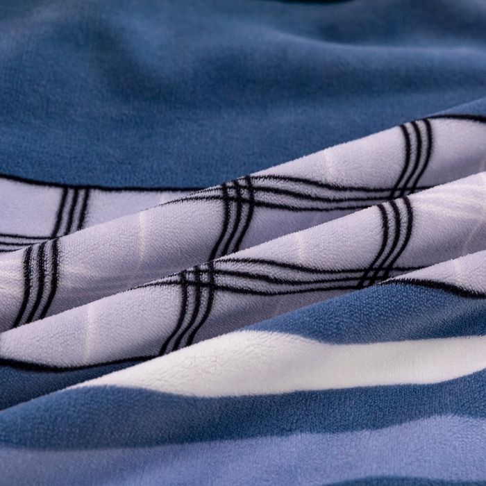 91家纺网 家纺一手货源 找家纺 眠多宝 2025新款定做特厚牛奶绒单被套可定制尺寸法莱绒水晶绒金貂绒被罩单被套 被套单件 简约时尚