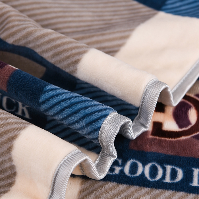 91家纺网 家纺一手货源 找家纺 眠多宝 2025新款定做特厚牛奶绒单被套可定制尺寸法莱绒水晶绒金貂绒被罩单被套 被套单件 蓝大格